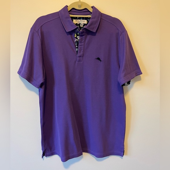 Tommy Bahama Polo w/ Trim Details. - Picture 4 of 4